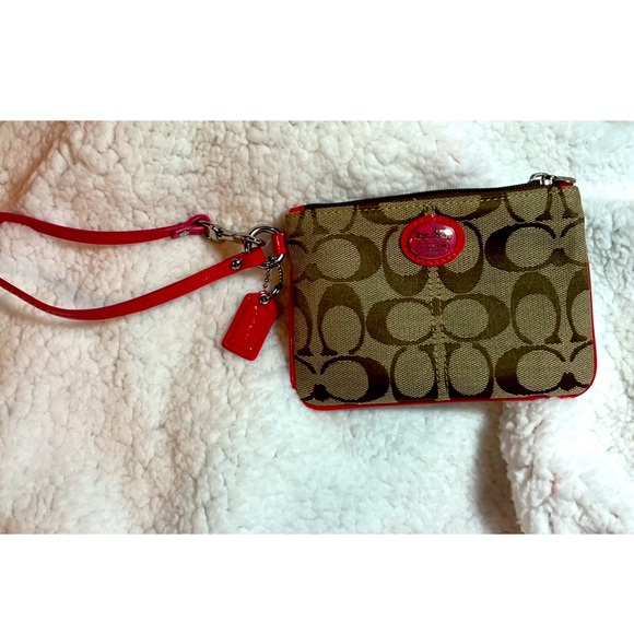 Pre-owned Coach - Hamptons Weekend Signature Color Block Medium Tote Set - Picture 12 of 16